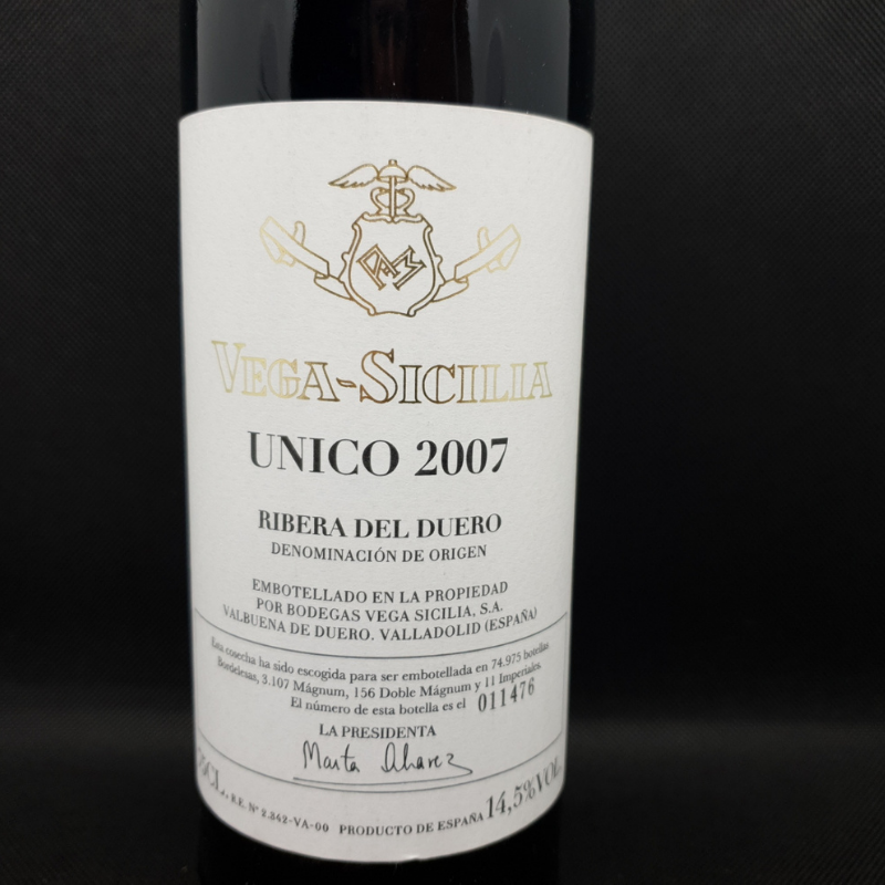 UNICO Vega Sicilia 2007