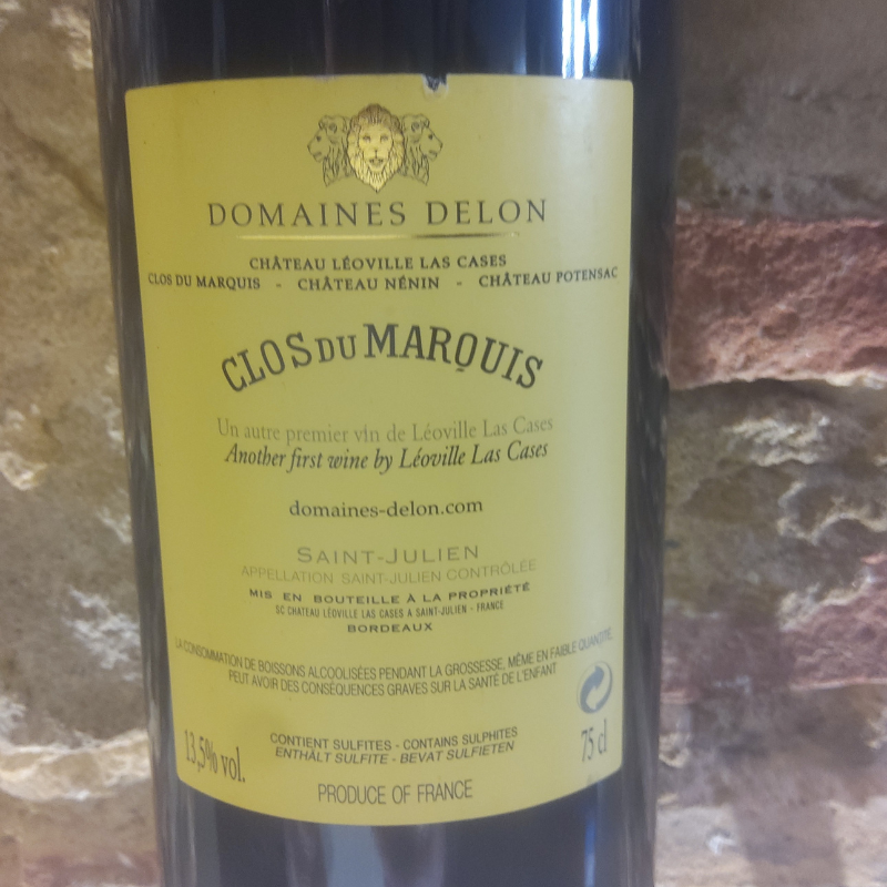 Clos du Marquis 2015